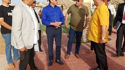 أول أيام عيد الفطر.. وزير الشباب والرياضة يتفقد المدينة الشبابية والرياضية بالغردقة