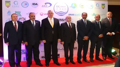 بالصور.. وزيرا الزراعة والإنتاج الحربي يفتتحان مؤتمر تحلية المياه