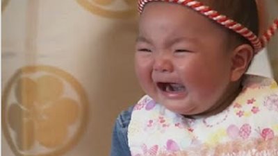 إقامة مسابقة لبكاء الرضع في اليابان
