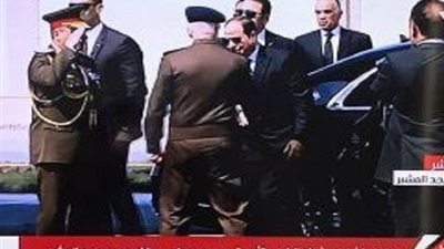 عاجل.. السيسي يُغادر مسجد المشير طنطاوي عقب تشييع جثمان حسني مبارك