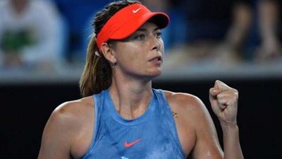 ماريا شارابوفا تعلن اعتزالها لعبة التنس