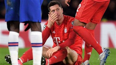 عاجل..ضربة موجعة لبايرن.. ليفاندوفسكي يغيب لمدة شهر عن بايرن ميونخ بسب الإصابة