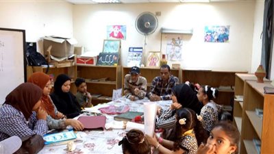 ورشة حكى بمناسبة عيد العمال بقصر ثقافة قوص