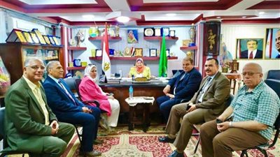 أماني قرني تجتمع بمديري عموم ديوان مديرية التربية والتعليم بالمنوفية