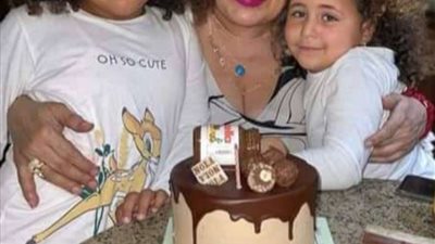 بتورتة النوتيلا ومشغولات ذهبية.. أحفاد فريدة سيف النصر يحتفلون بعيد ميلادها بطريقة خاصة (صور)