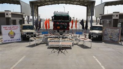 حرس الحدود تحبط مخطط استهداف الأمن القومي.. بضبط مليون قرص مخدر وسيارتي دفع رباعي وأسلحة وذخيرة