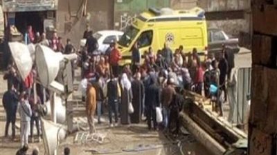 مصرع مواطن  في حادث اصطدام سيارة بعمود إنارة بالمنيا