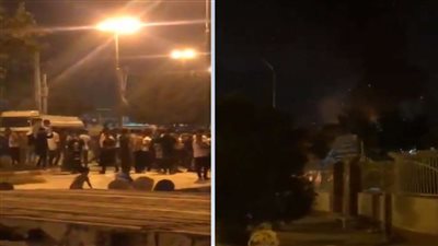 خوفًا من تفشي كورونا.. شاهد|| إحراق مركز للحجر الصحي بإيران