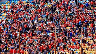 جماهير الأهلي تتوافد على استاد القاهرة لدعم الفريق أمام صن داونز