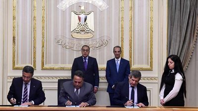 مدبولي يشهد توقيع بروتوكول تعاون 