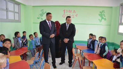 محافظ الدقهلية يفتتح مدرستي شاوة الابتدائية وطه حسين الثانوية بتكلفة 17 مليون جنيه