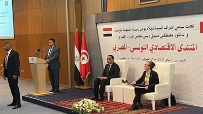 رئيس الحكومة التونسية : نعمل على زيادة الاستثمارات والتبادل التجاري مع مصر