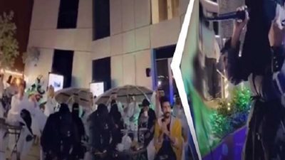 فيديو| غناء فتاة منتقبة في أحد فنادق جدة يثير غضب السوشيال ميديا