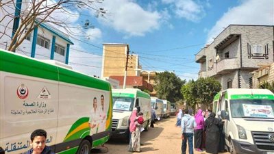 الصحة: إطلاق 5 قوافل طبية ضمن مبادرة الرئيس حياة كريمة