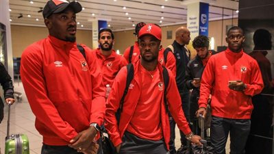 بعثة الأهلي تصل جنوب إفريقيا