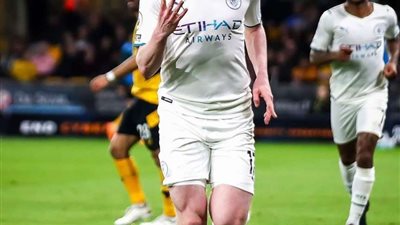 بعد رباعيته في الوولفز.. دي بروين يصل للهدف 200 مع مانشستر سيتي