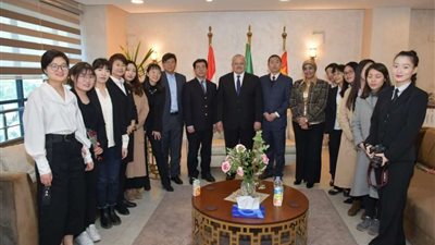 بالصور.. الخشت: نحب طلاب الصين ونكرم ضيافتهم كأبنائنا