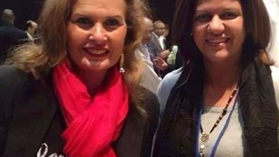 رمز قهر العدو في حياته ومماته.. يسرا تنشر صورة مع شيرين أبوعاقلة