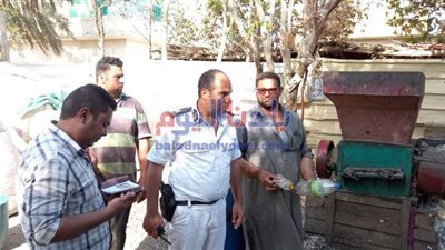 تحرير 15 محضراً لمخالفة الإشتراطات البيئية في حملة ببني سويف