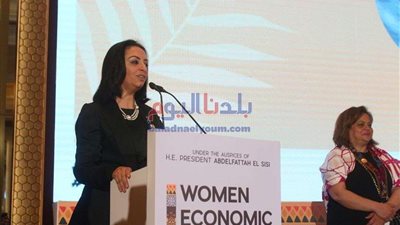 مايا مرسي: المنتدى الاقتصادي للمرأة فرصة هامة لسيدات الأعمال المصريات