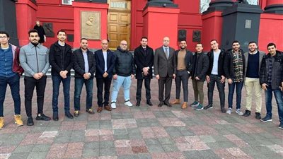 سفير مصر بأوكرانيا يلتقي الطلاب المصريين في 