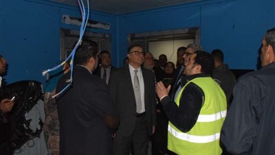 السعيد يتفقد الإنشاءات الجديدة بالمستشفى الجامعي ببنها