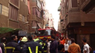 بالصور.. السيطرة علي حريق هائل بالقصيرين