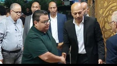 نجوم الفن من عزاء والد الفنان ضياء عبد الخالق