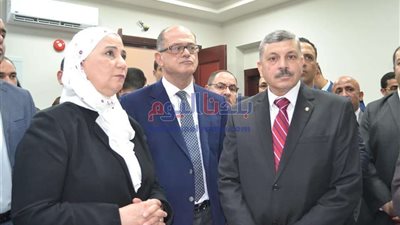 وزيرة التضامن تفتتح مركز رعاية أسر الشهداء (صور)
