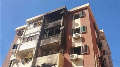 3 وحدات سكنية يلتهمها حريق ضخم بأسيوط