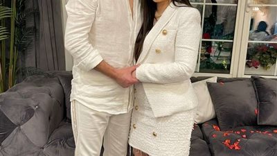 الفنانة بوسى تشارك متابعيها أول صورة تجمعها بـ هشام ربيع