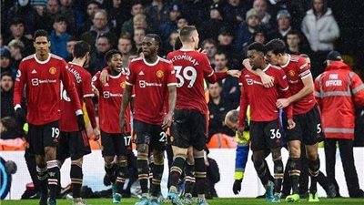 التشكيل الرسمي لمانشستر يونايتد أمام كريستال بالاس