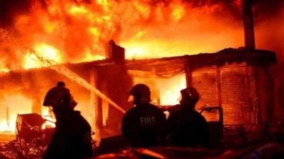 الحماية المدنية تسيطر على حريق الغورية