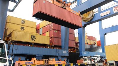 تداول 160 الف طن من البضائع المختلفة لمينائي الإسكندرية والدخيلة