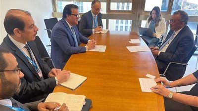 مدير عام منظمة الصحة العالمية يشيد بجهود مصر في مواجهة العديد من الأمراض والأوبئة