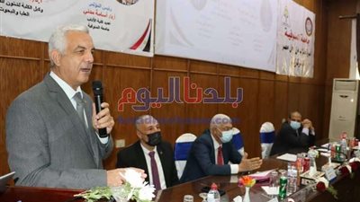 لجنة قطاع الدراسات الصيدلية بالمجلس الأعلى للجامعات في زيارة لصيدلة المنوفية