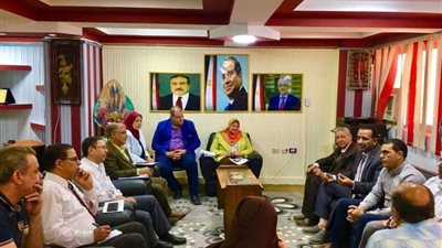 مدير تعليم المنوفية تلتقي مدير العلاقات العامة بشركة 