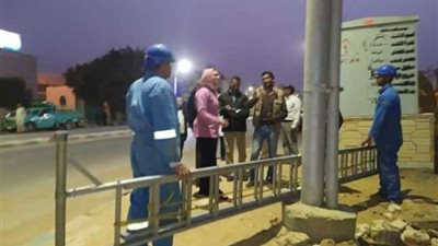 نائب محافظ الوادى الجديد: حصر خسائر مشروع الصوب الزراعية بقرية أسمنت بالداخلة