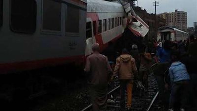 عاجل .. خروج كل مصابى حادث تصادم قطاري الصعيد ما عدا 4 حالات