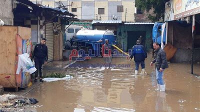 بعد انتهاء عاصفة التنين.. حصاد موجة الطقس السيء في محافظة المنوفية