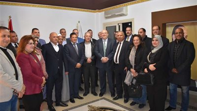 تفاصيل اجتماع رئيس حزب المصريين الأحرار بأمانة الجيزة