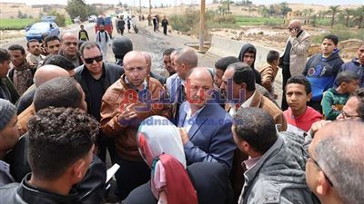 بالصور.. محافظ بني سويف: الوضع في 