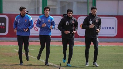 تدريبات قوية لحراس الأهلي في مران اليوم