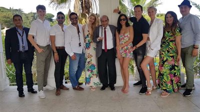 بالصور.. تكريم الناقد طارق الشناوي بمهرجان فاتن حمامه