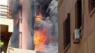 اندلاع حريق هائل في مستشفى الأطفال التخصصي ببنها