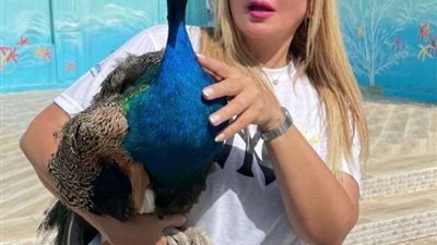 أحدث ظهور لندى بسيوني بجانب طاوس