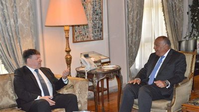 وزير الخارجية يستقبل نظيره القبرصي غدا وإحاطة صحفية تعقب اللقاء