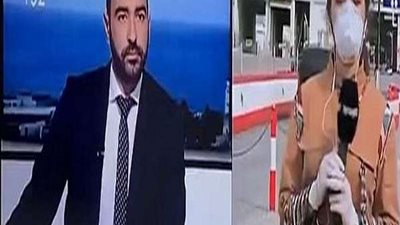 فيديو| لحظة سقوط مراسلة مغشيًا عليها أثناء تغطية أخبار 