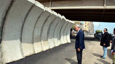 محافظ القليوبية يتفقد شارع الرياح التوفيقي تمهيدا لافتتاحه أمام المواطنين