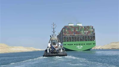 ميناء غرب بورسعيد يستقبل السفينة MARIA QUEEN